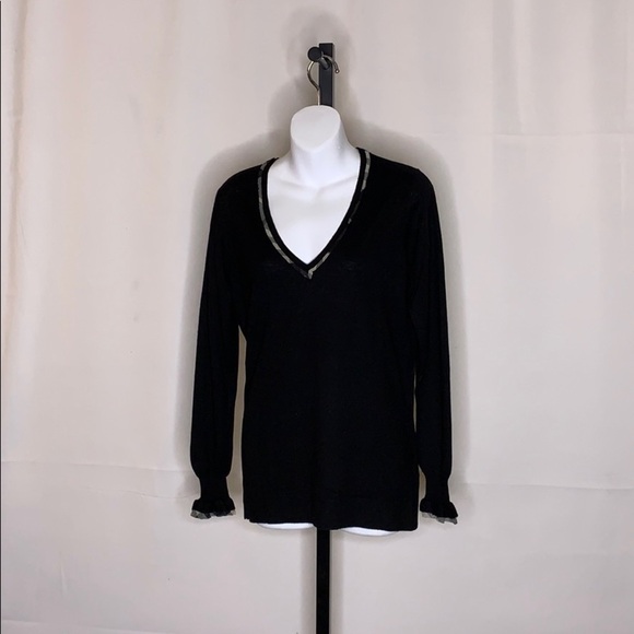 Burberry London v-neck sweater size - L - Picture 1 of 8